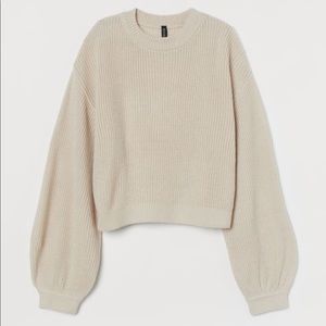 H&M Balloon Sleeve Sweater